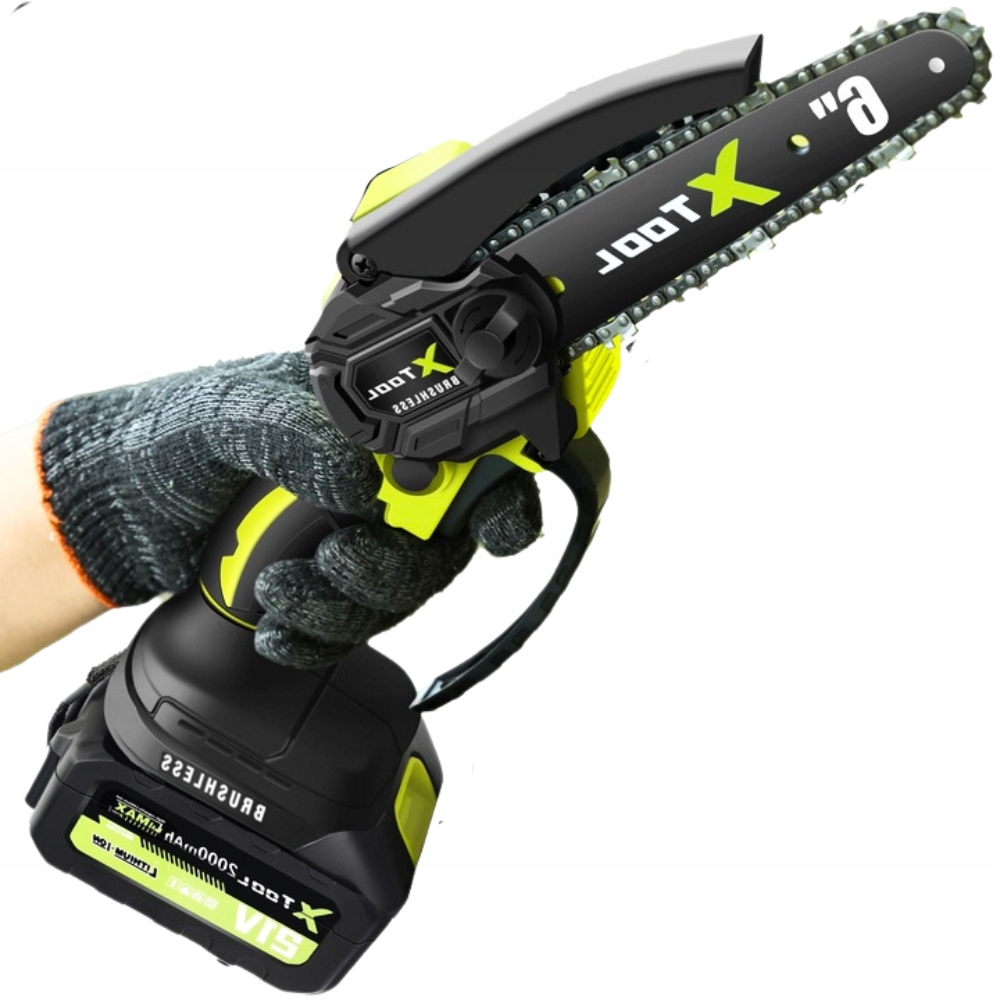 Mocná řetězová pila na akumulátor Mini elektrická sada 2x Baterie