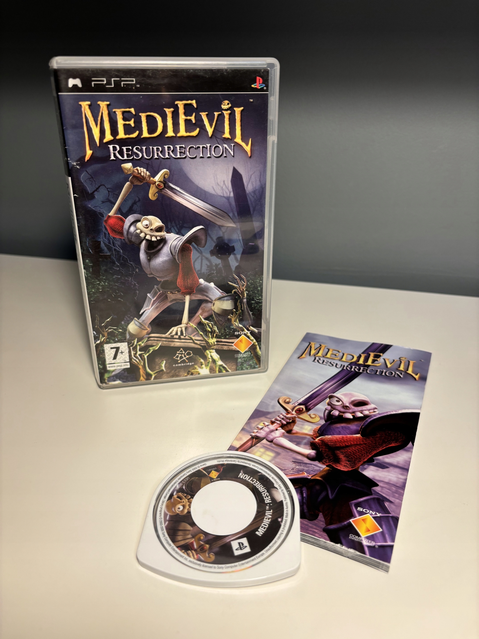MediEvil Resurrection PlayStation Portable (PSP) pudełkowa • Cena