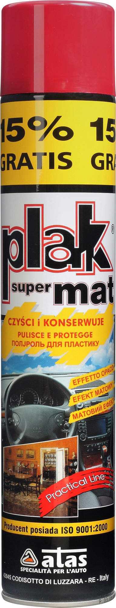 

Plak Ppl Mat Wiśnia 500 ml