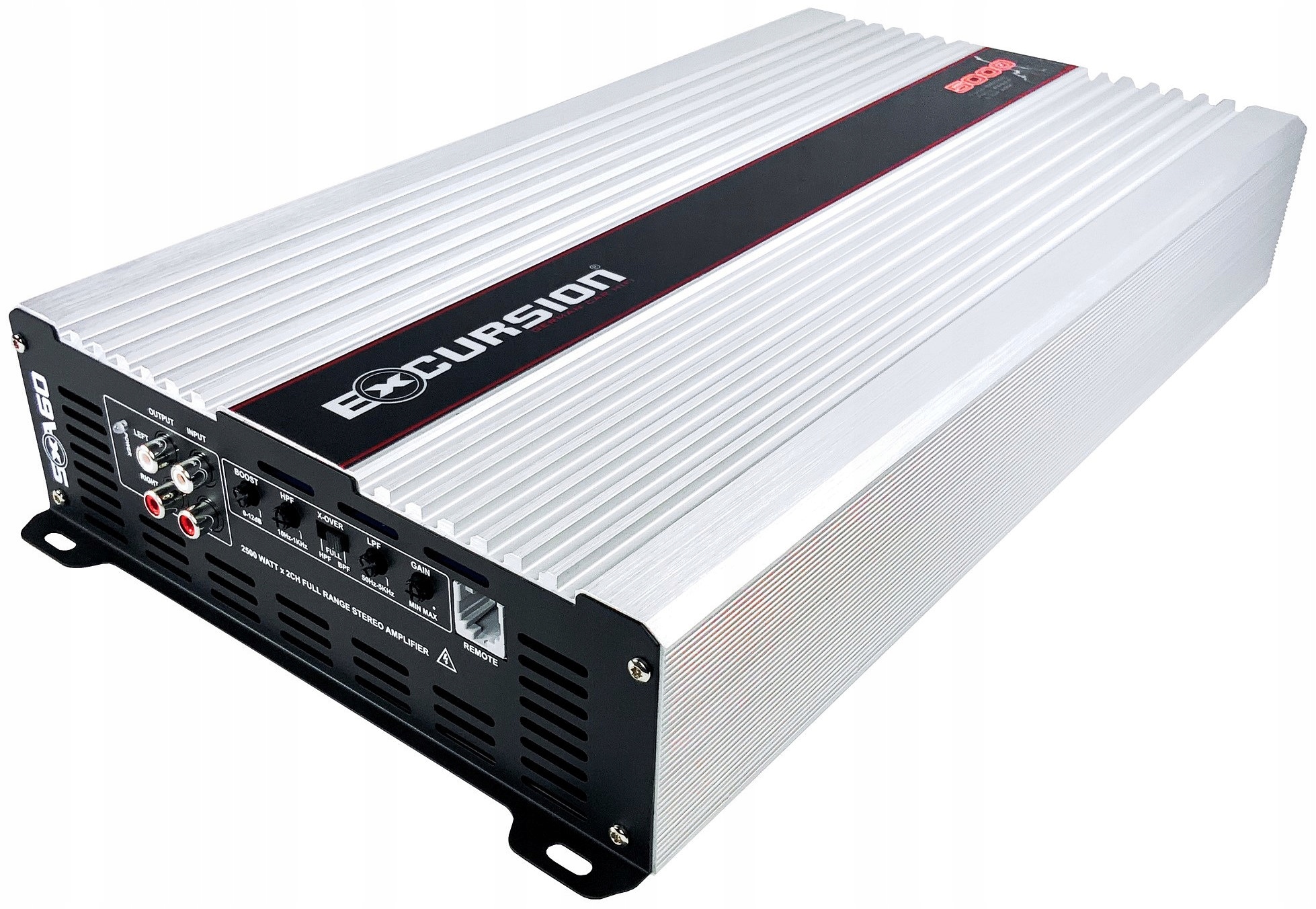 Automobilový zosilňovač 2 kanálový 2x750-2500W/1x5000W Excursion SXA-60 Pro