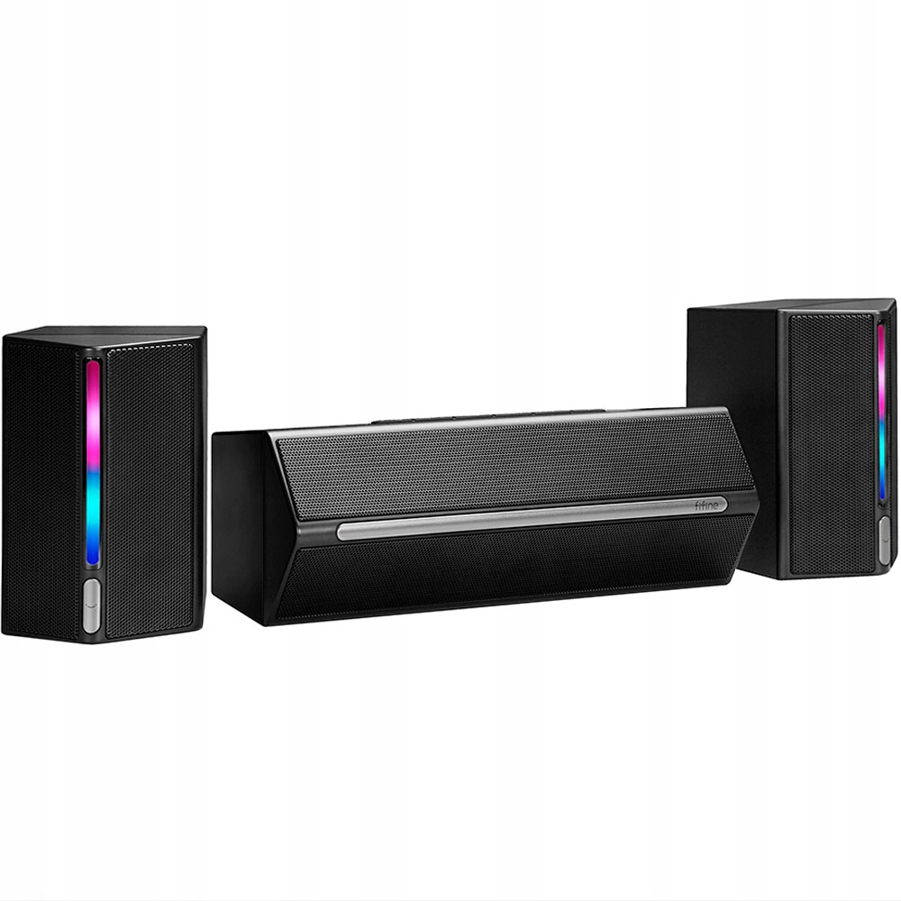 Fifine A22 – 2.1 domáce kino – herný Rgb soundbar s reproduktormi