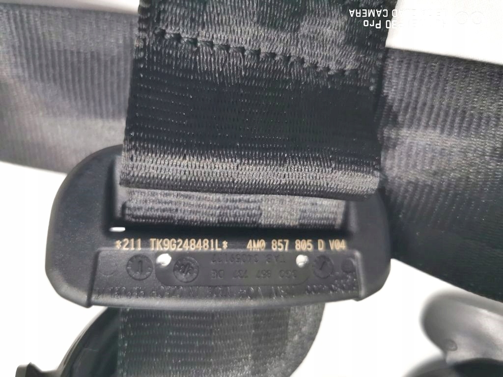 Audi Q7 4M0 Передний и Задний ремень безопасности доводчик европа 4M0857705A