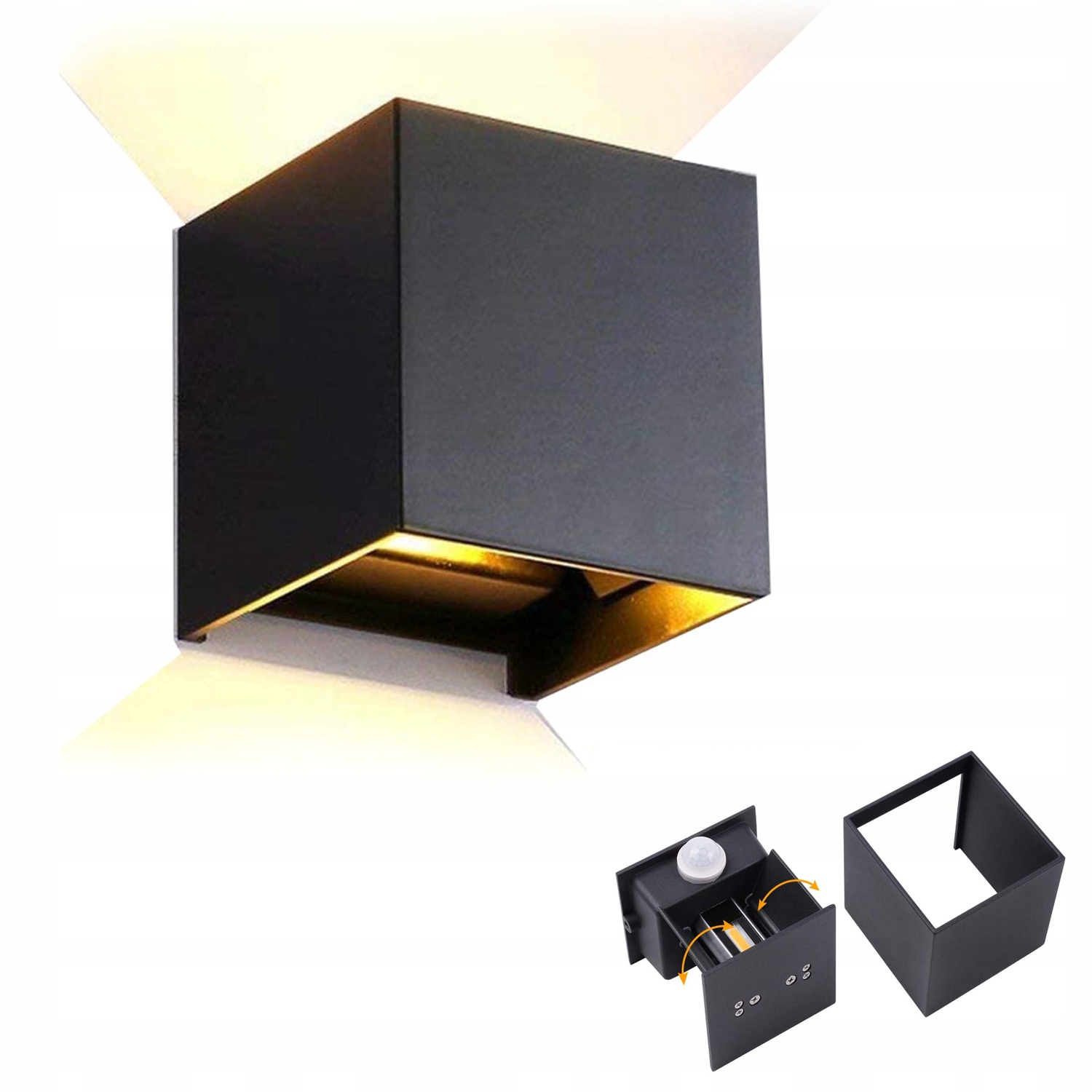 

IP65 Lampa Zewnętrzna Z Czujnika Ruchu Kinkiet Led