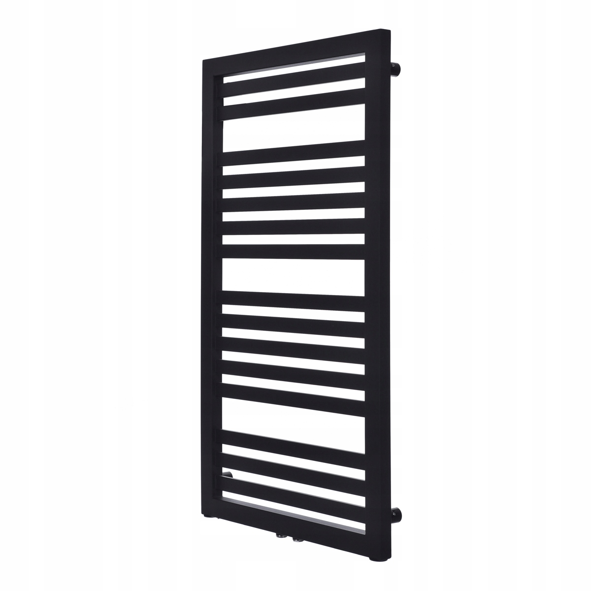 Kúpeľňový Ohrievač Rebrík Čierny 50 cm Rigo 100x50 Poľský Výrobca