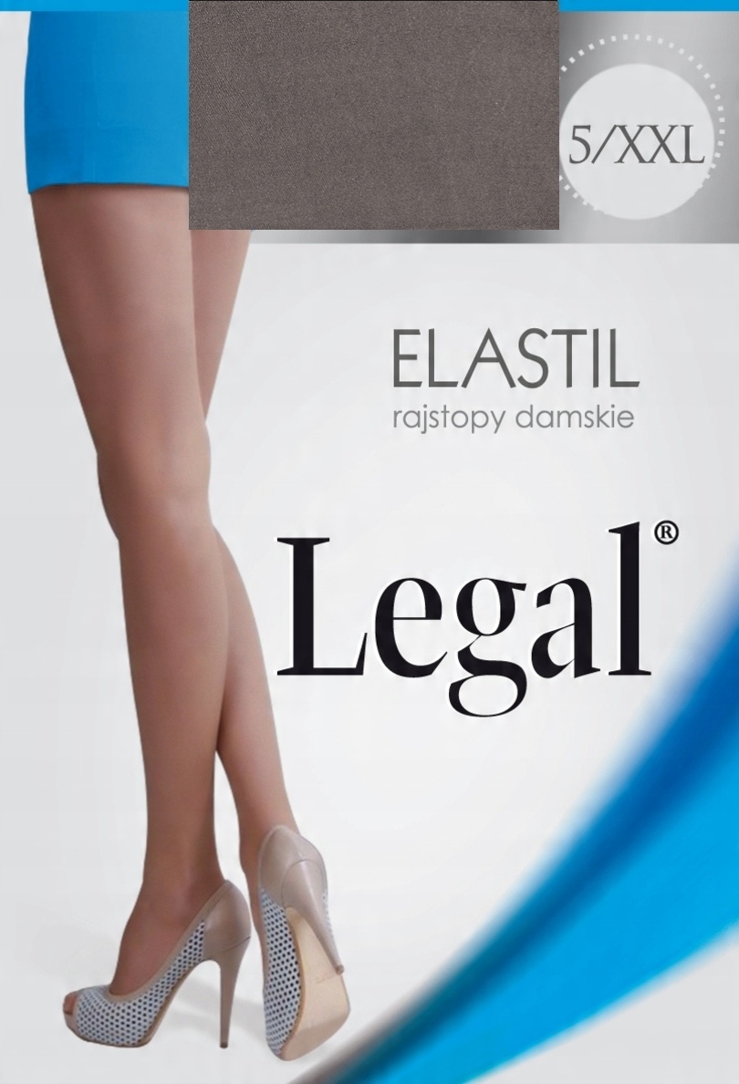 

Legal Elastil rajstopy 20den matowe Grafit 5 2XL