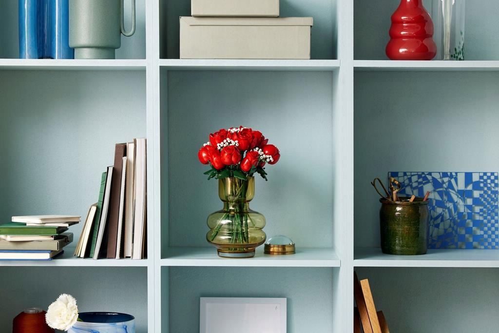 KLOCKI LEGO | ICONS 10328 BUKIET RÓŻ KWIATY PREZENT NA DZIEN MAMY + TORBA Bohater LEGO Friends