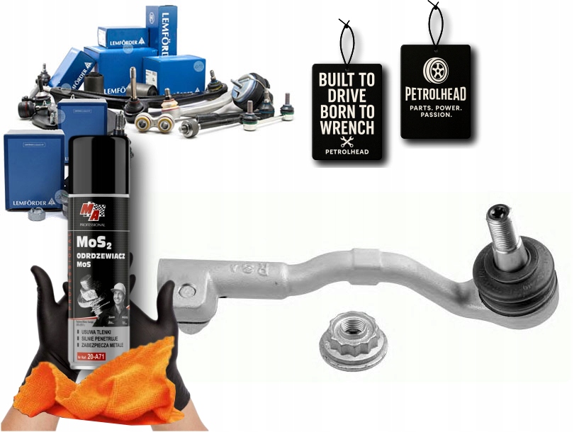 Koncovka Tyče Řízení Bmw X5 2,0 3,0D 4,4 #Petrolhead Pro+ Kit1