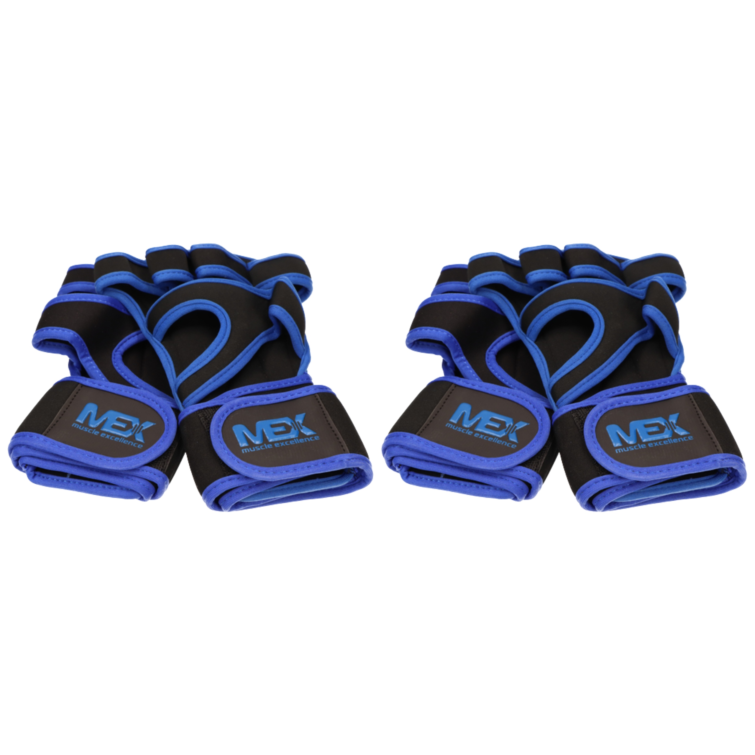 2x Rękawiczki na siłownię Treningowe do ćwiczeń V-Fit Blue fitness r. M Mex