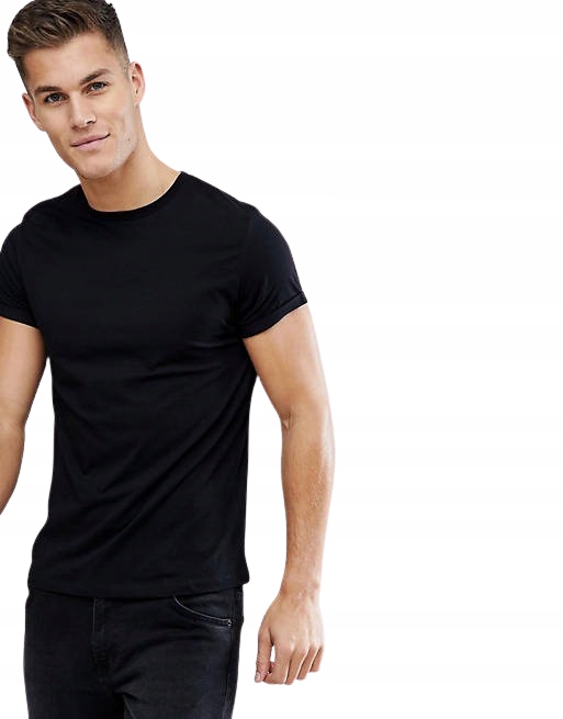 

Koszulka T-shirt Keya miękka Bawełna Czarna S