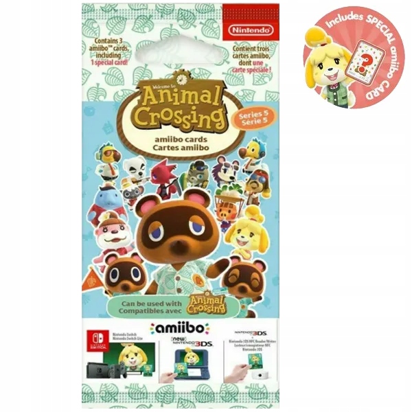 ANIMAL CROSSING KARTY AMIIBO SERIA 5