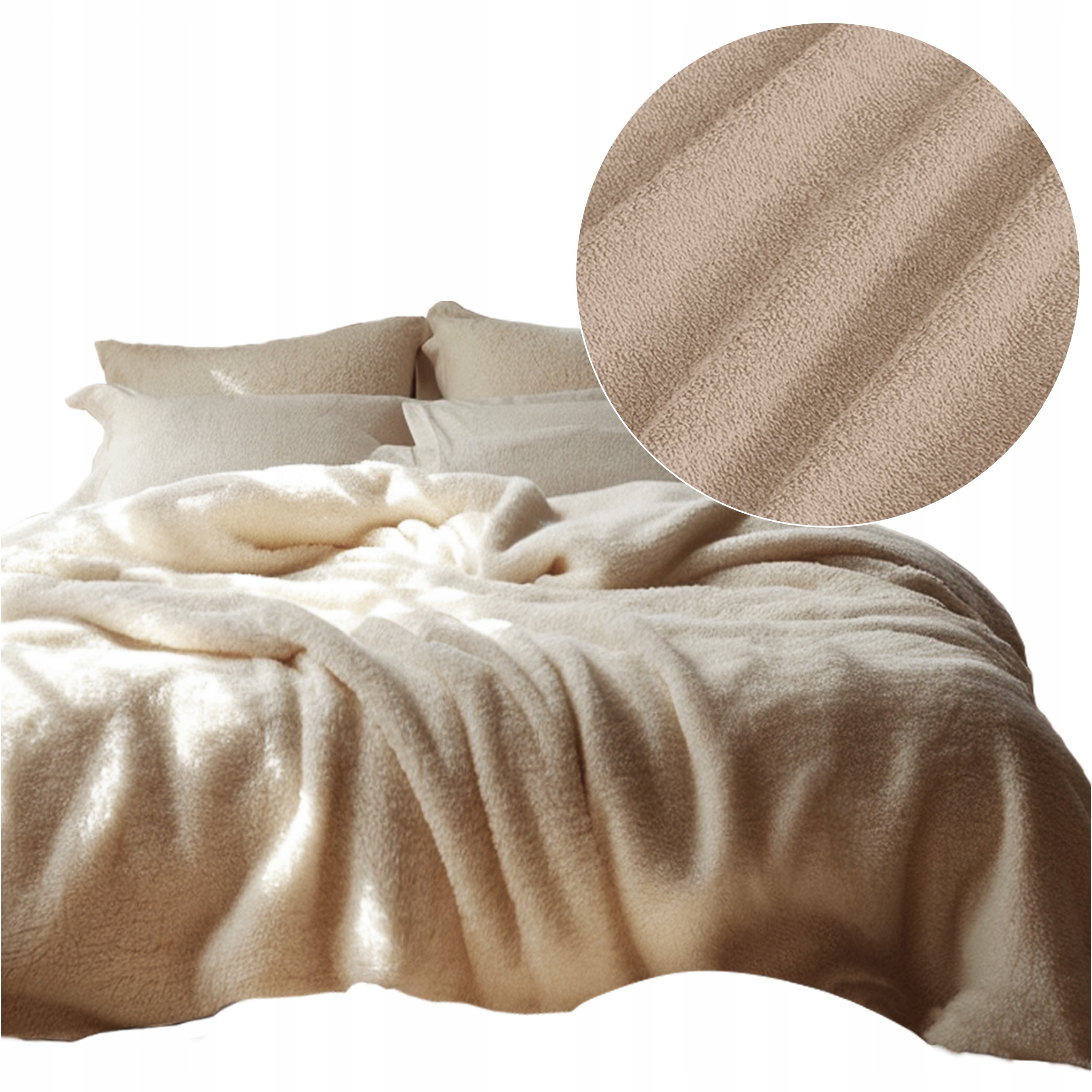 Sada bavlněného povlečení 160x200, Froté teplá na zimu MIX Barev