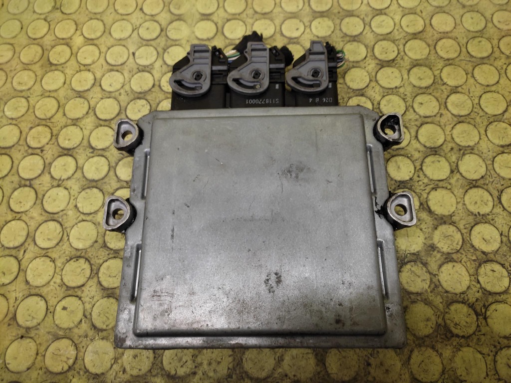 PEUGEOT 307 control unit of the engine 9655474580