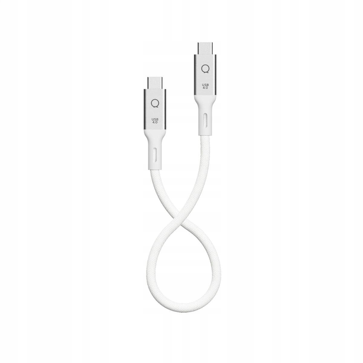 Linq Kabel Usb-c na Usb-c 240W/0,3m Biały