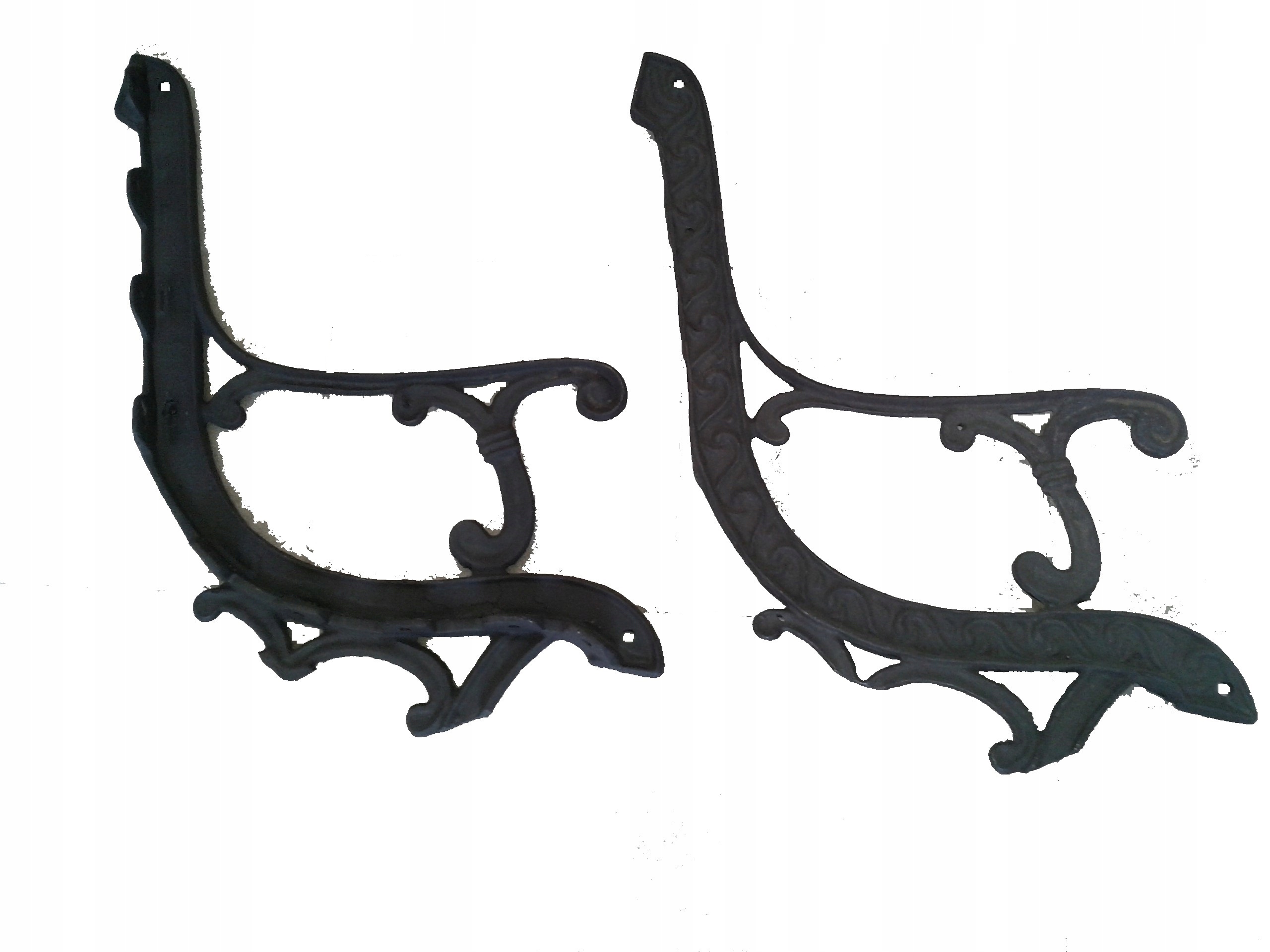 NOGI BOKI DO HUŚTAWKI ŻELIWO MOCNE CIĘŻKIE KPL.