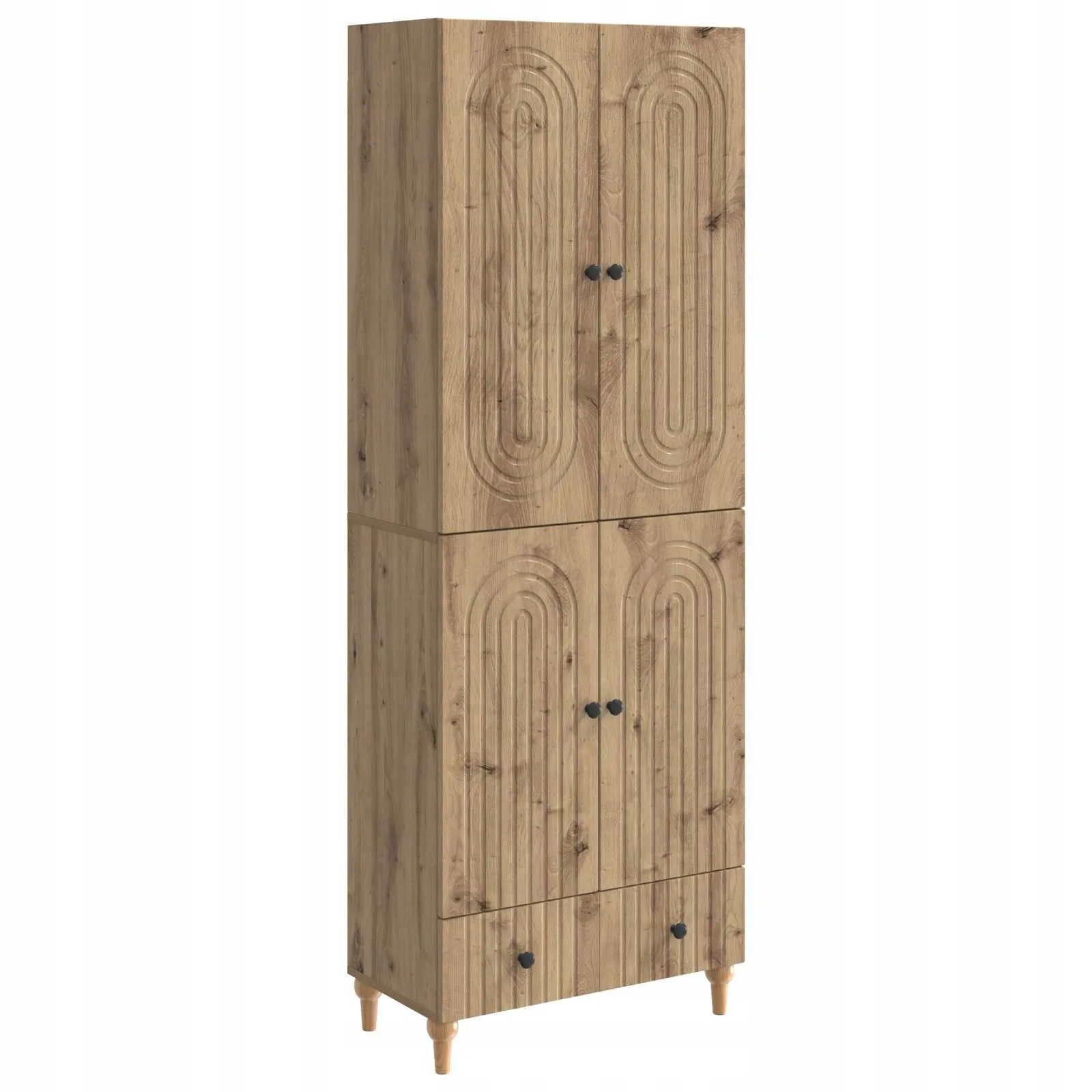 vidaXL Sada skříněk 2 pcs 66 x 34,5 x 95 cm Kompozitní dřevo