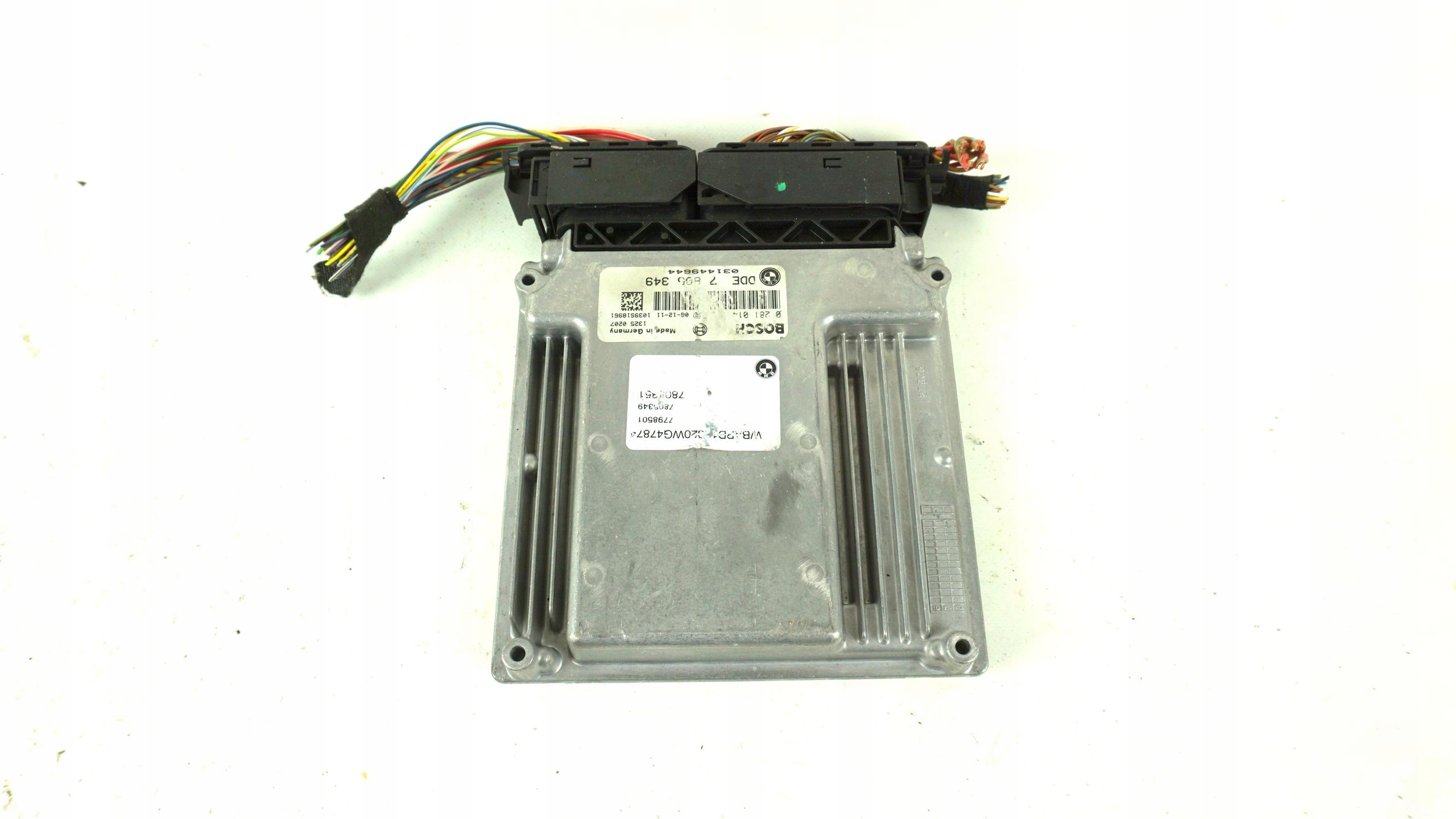 computer Motore BMW X3 E83 2.0 D 2.0D 0281014176 DDE7805349 DDE 7805349