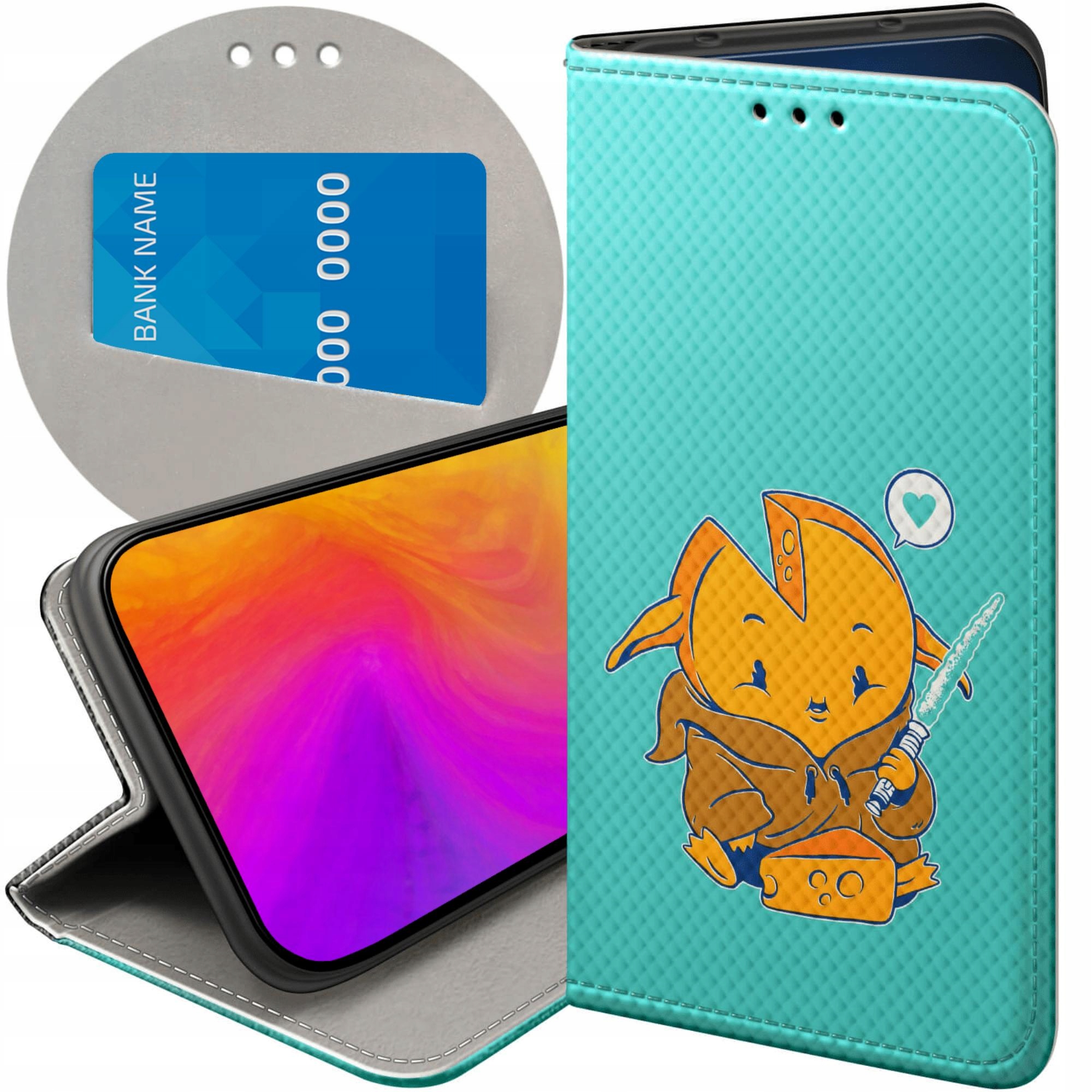 Etui Z Klapką Do Huawei P8 P9 Lite 2017 Baby Słodkie Cute Futerał