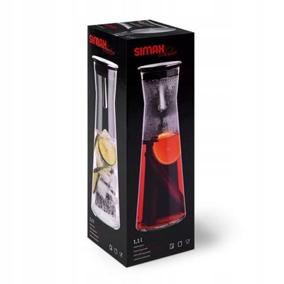 SIMAX SZKLANA KARAFKA INDIS 1,1 L DZBANEK NA WODĘ WINO SOK Marka Simax