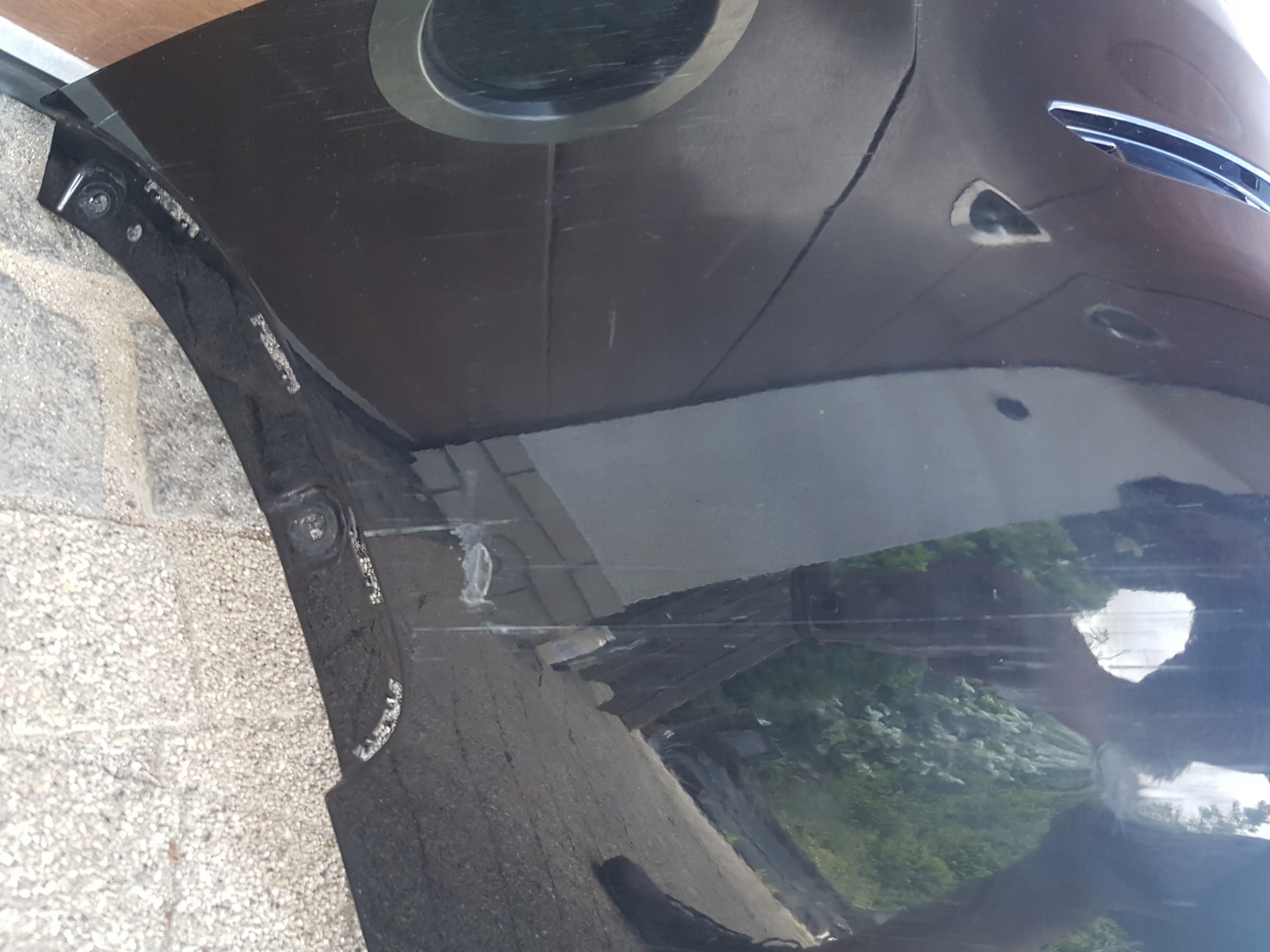 bumper rear BMW X1 F48 LCI m-packet