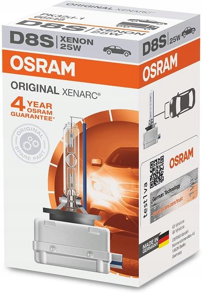 

Osram Original Xenarc Żarnik D8S 40V 25W PK32D-1