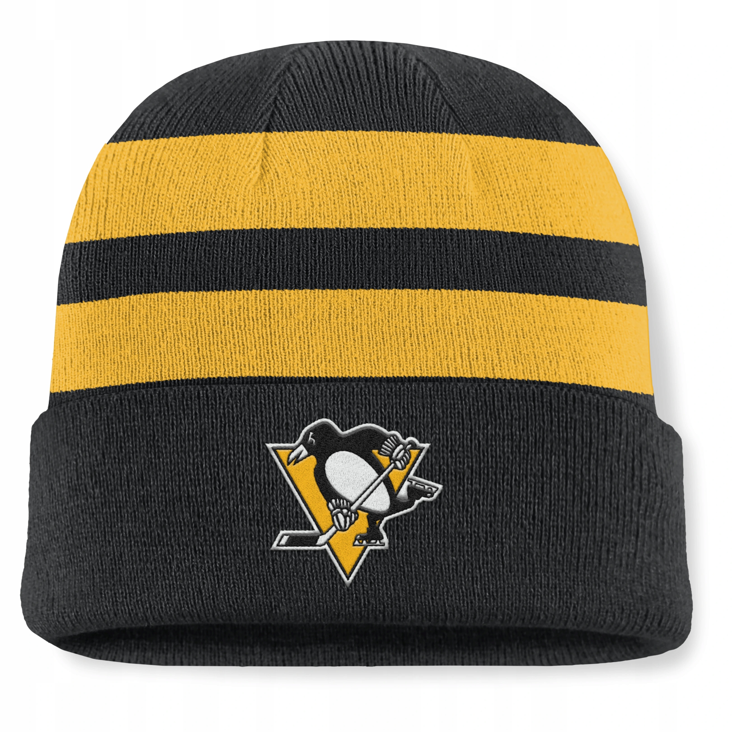 Pánská zimní čepice Pittsburgh Penguins Nhl Swipe Cuffed Beanie