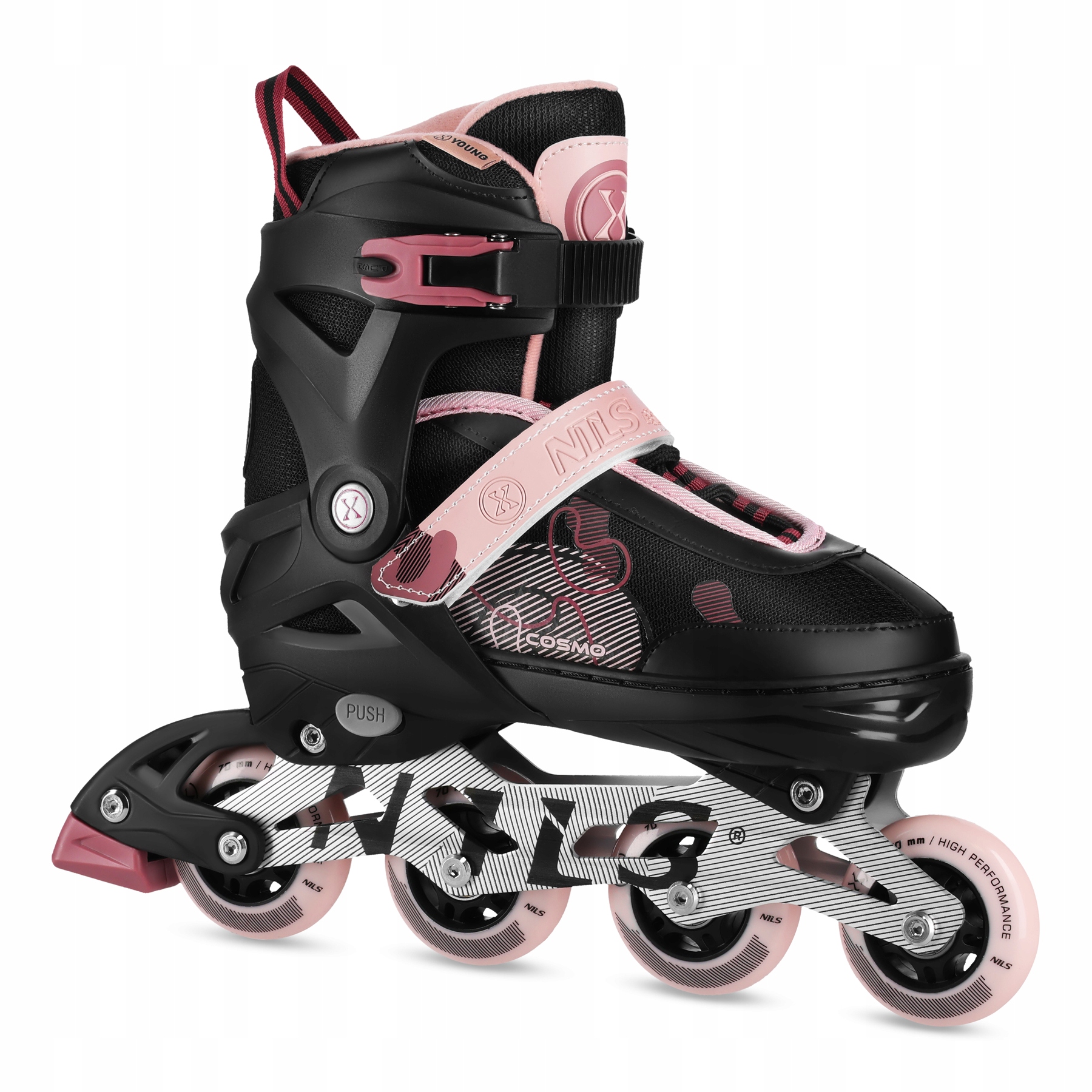 NA13808 Brusle 2V1 Cosmo Růžové Vel L(38-41) Nils Extreme