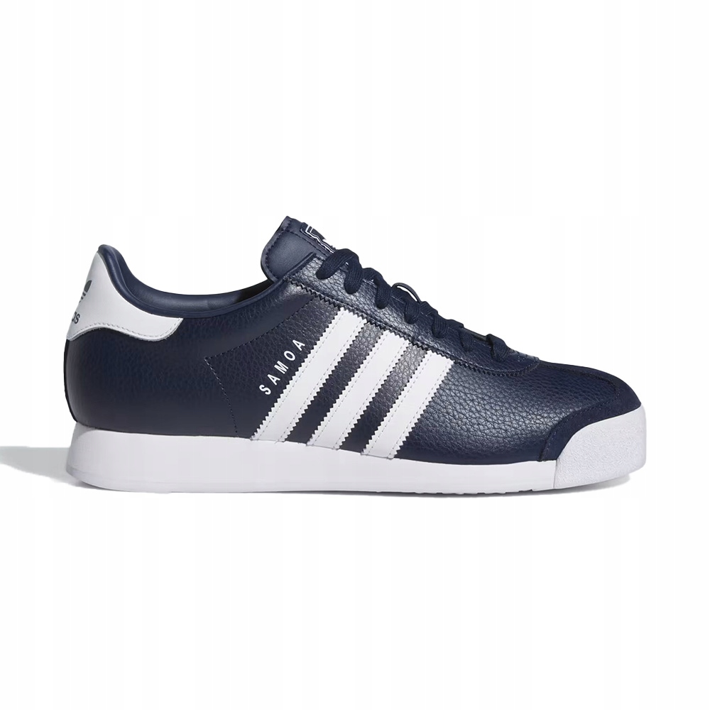 Sportovní boty adidas Samoa modré kožené tenisky pánské vel 45 1/3