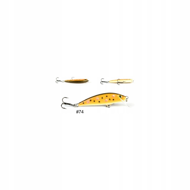 Wobler twitchingowy Siek Skiper 5cm kolor 74