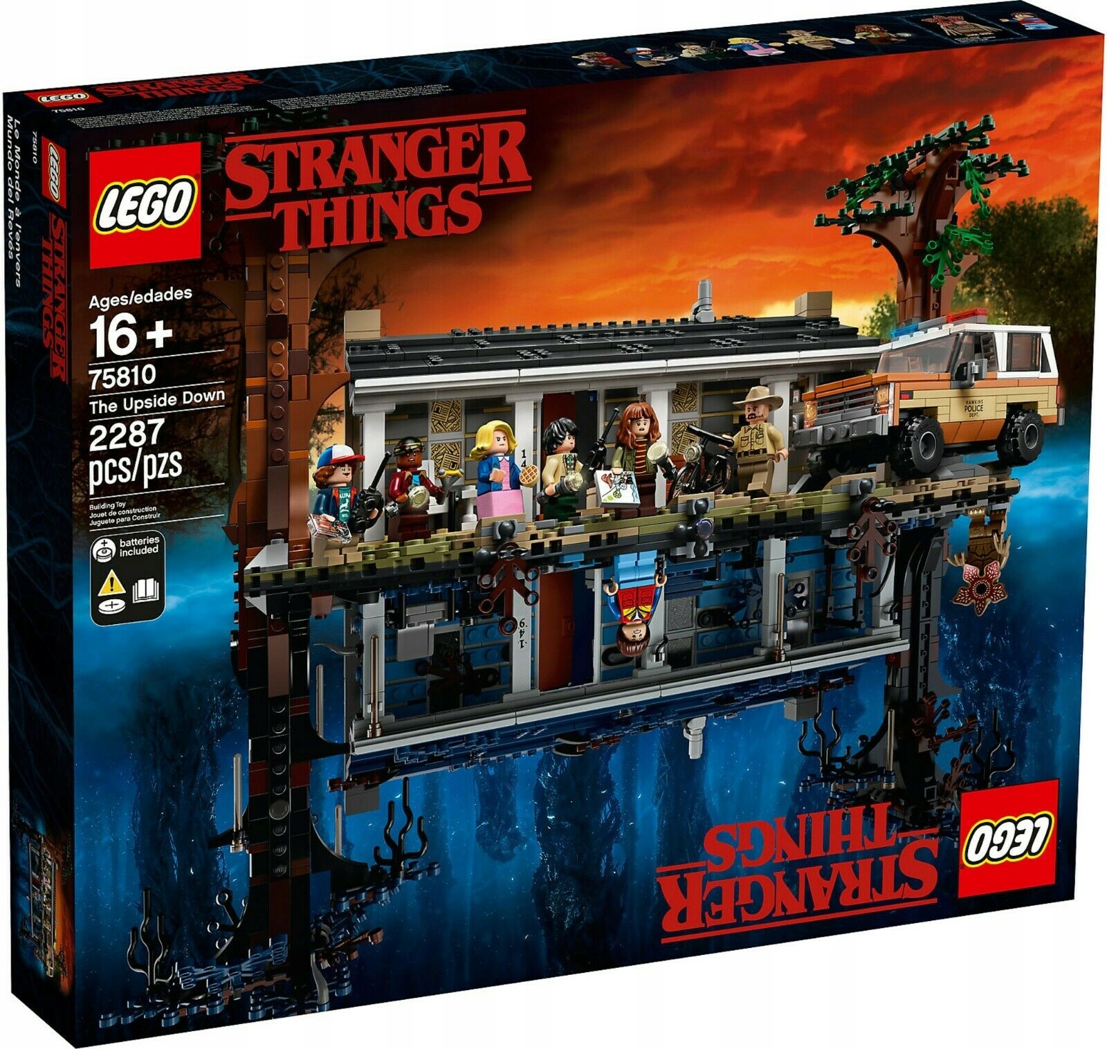 LEGO IDEAS 75810 STRANGER THINGS DRUGA STRONA NOWY