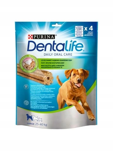 5 x Purina Dentalife pamlsek large 4 tyčinky 142 g