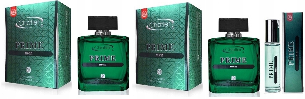 Chatler Prime 2x100+30 ml parfémovaná voda pro muže