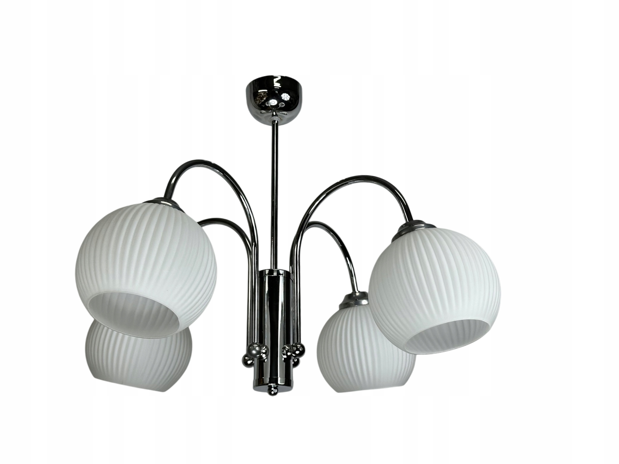 Euro-Lamp Stropná lampa Alva 4 Chrom Tienidlo biely prúžok 4X60W Výrobca