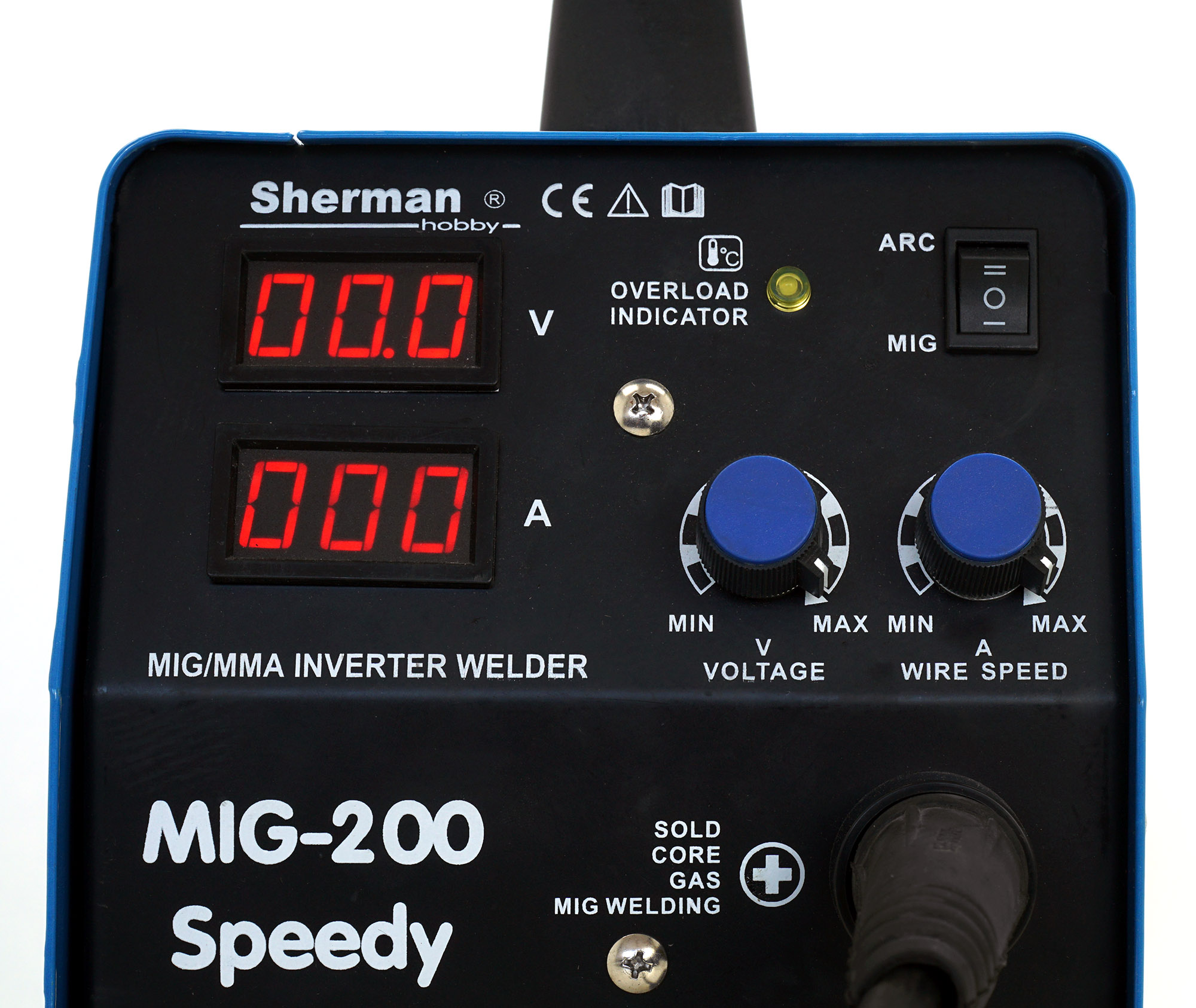 Spawarka 2w1 MIG 200A MAG MMA migomat zestaw Model MIG 200 SPEEDY