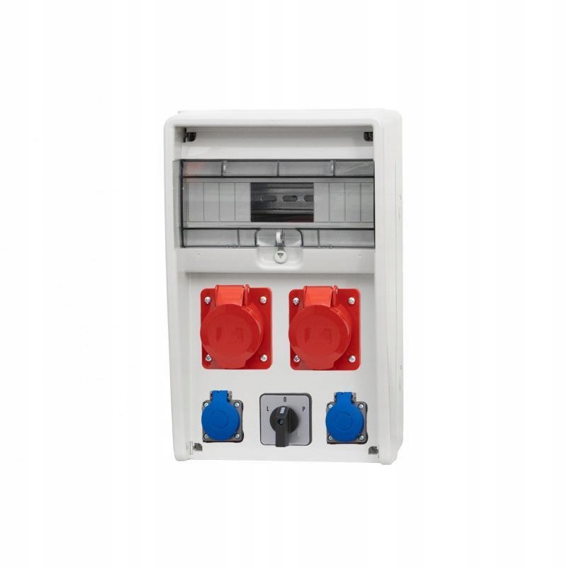 Rozvádzač 12M Ulisse 2x32A/5P, 2x230V, 0/1 IP65