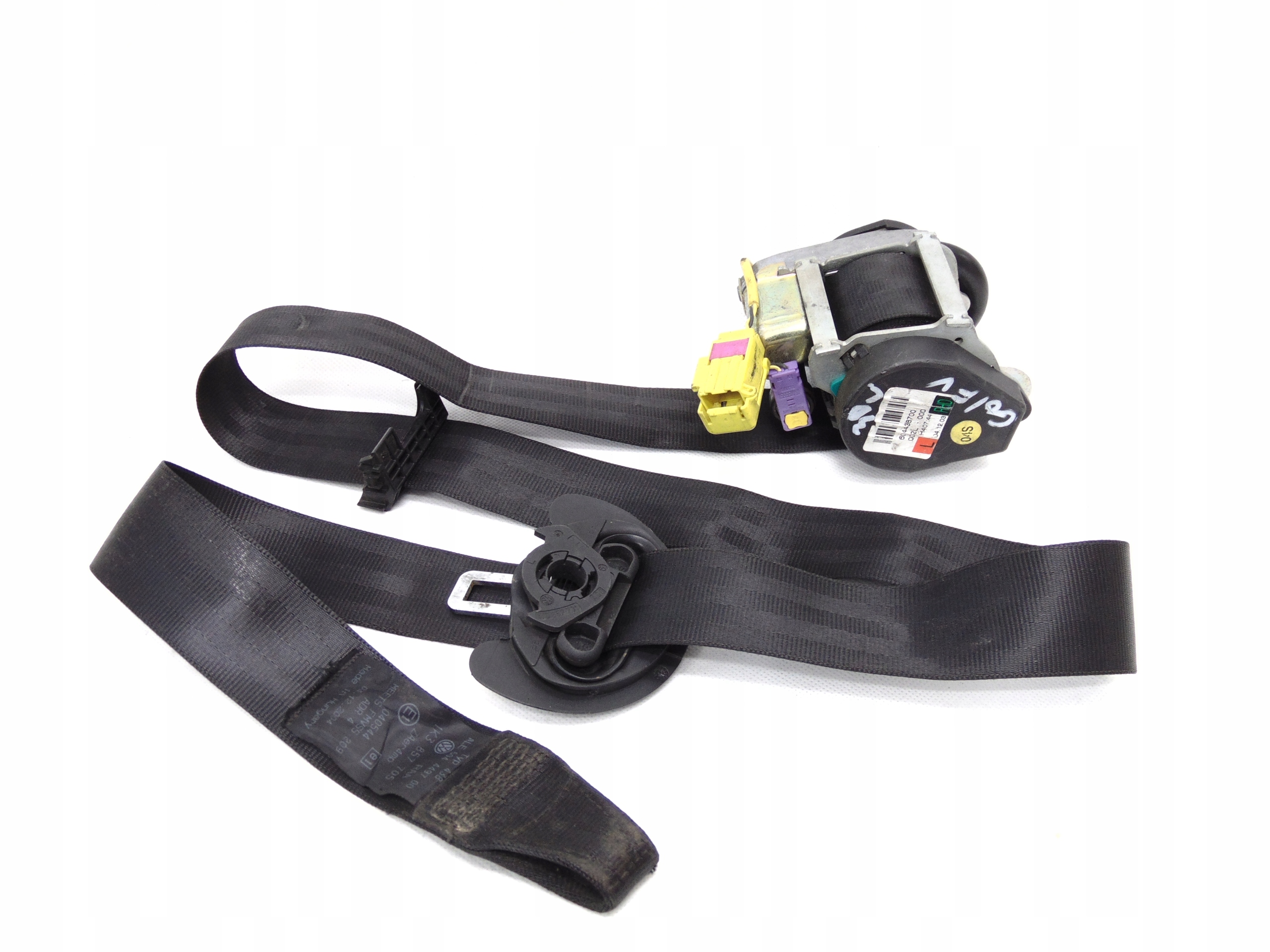 РЕМІНЬ БЕЗПЕКИ ЛІВИЙ ПЕРЕДНІЙ 1K3857705 GOLF V 3D