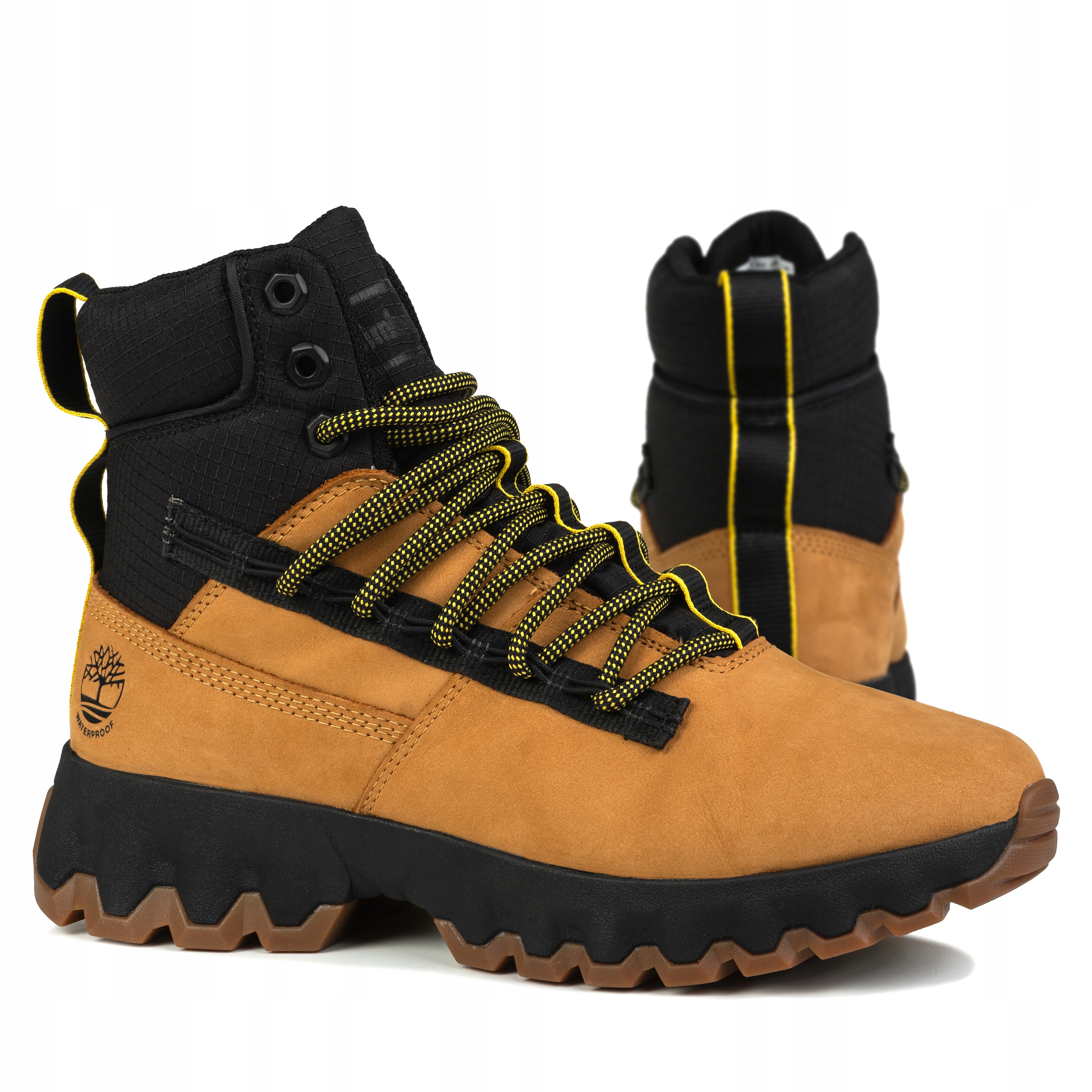 Zimní boty Timberland Tbl Edge Waterproof Boot Wheat Nubuck 0A2KT2231