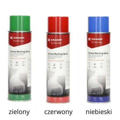 

Spray Do Znakowania Zwierząt Kramp 500 ML