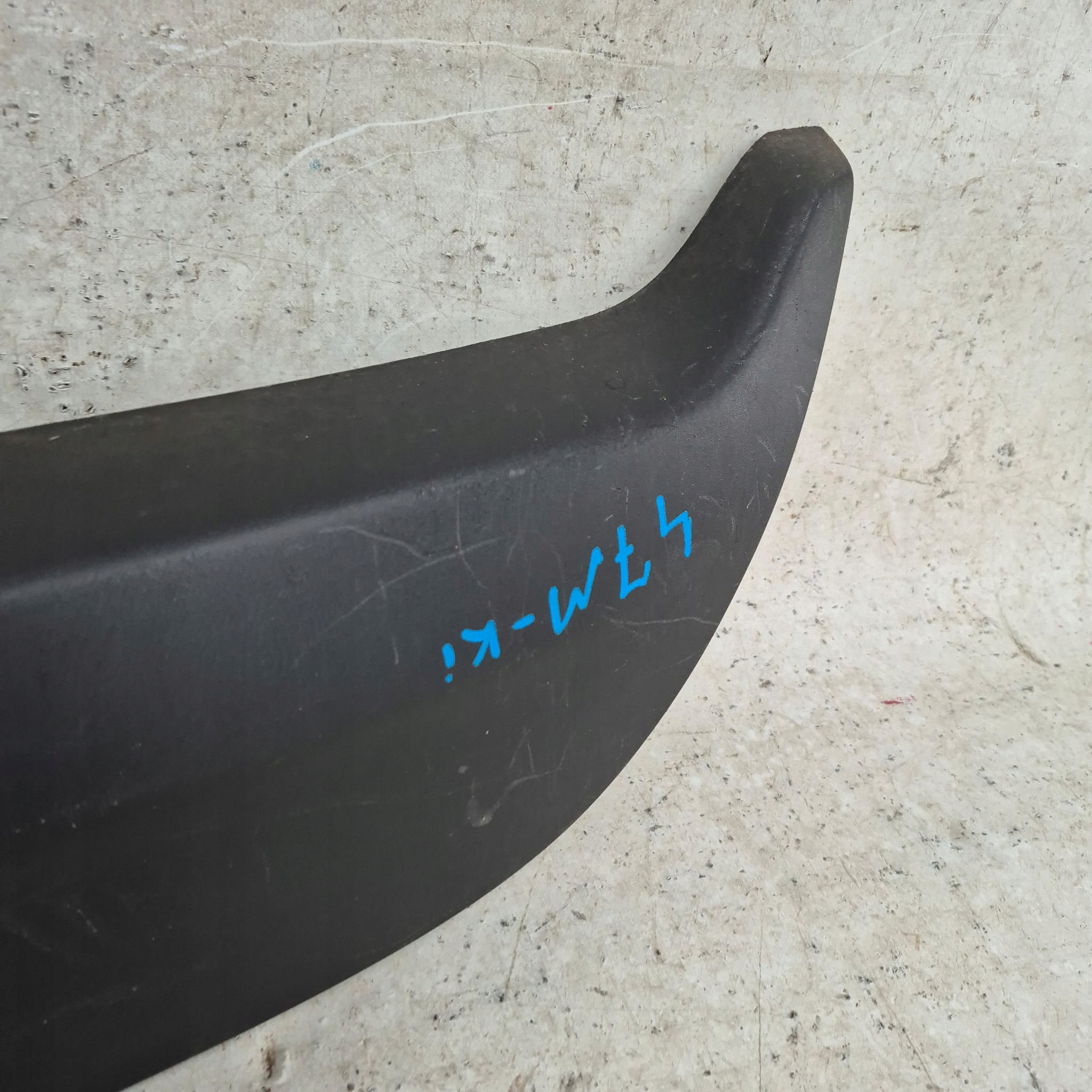 OPEL MERIVA B 10- spoiler diffuser accessories of a bumper rear part below towing