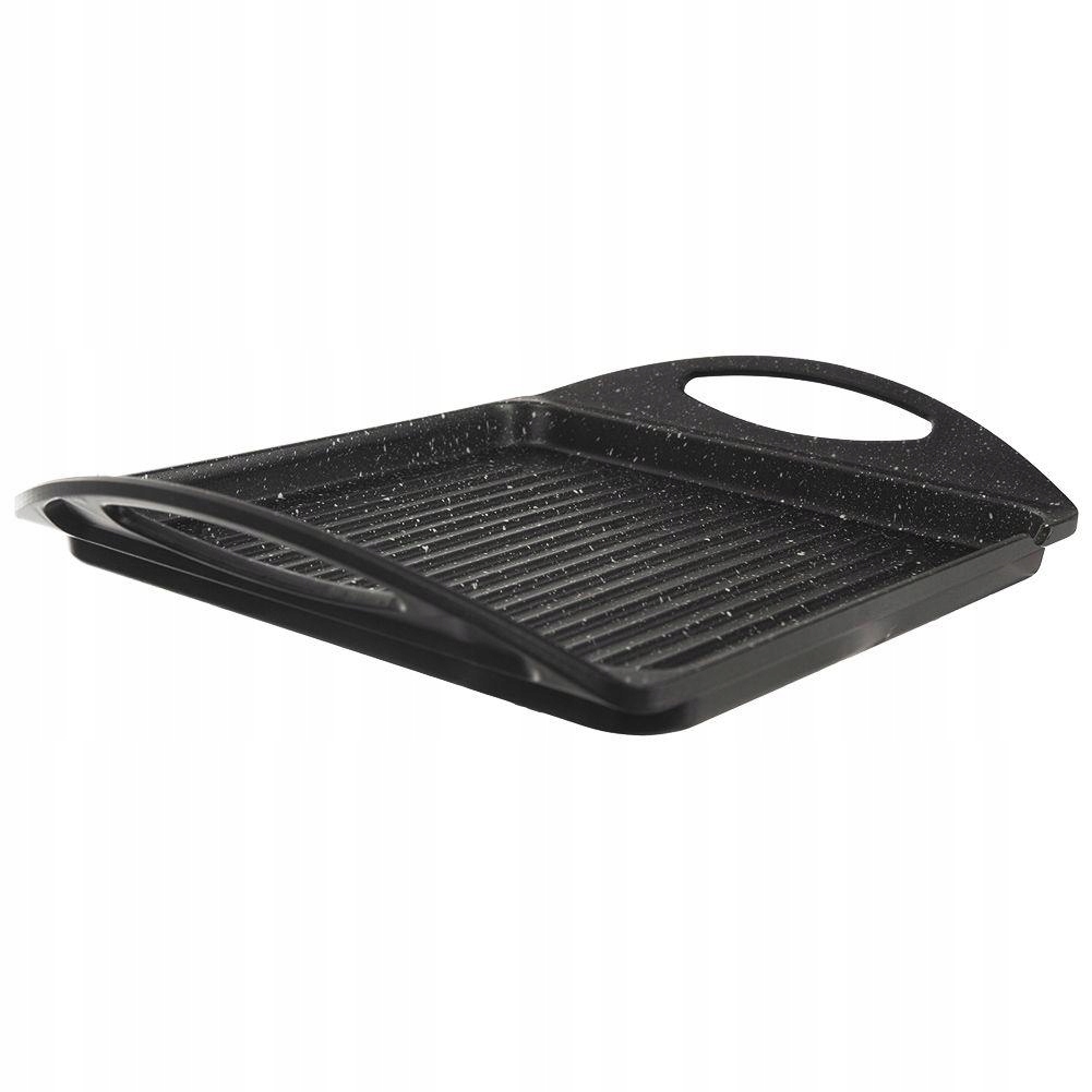 PŁYTA GRILLOWA DO PIEKARNIKA PATELNIA GRILL GRANIT Linia Grande