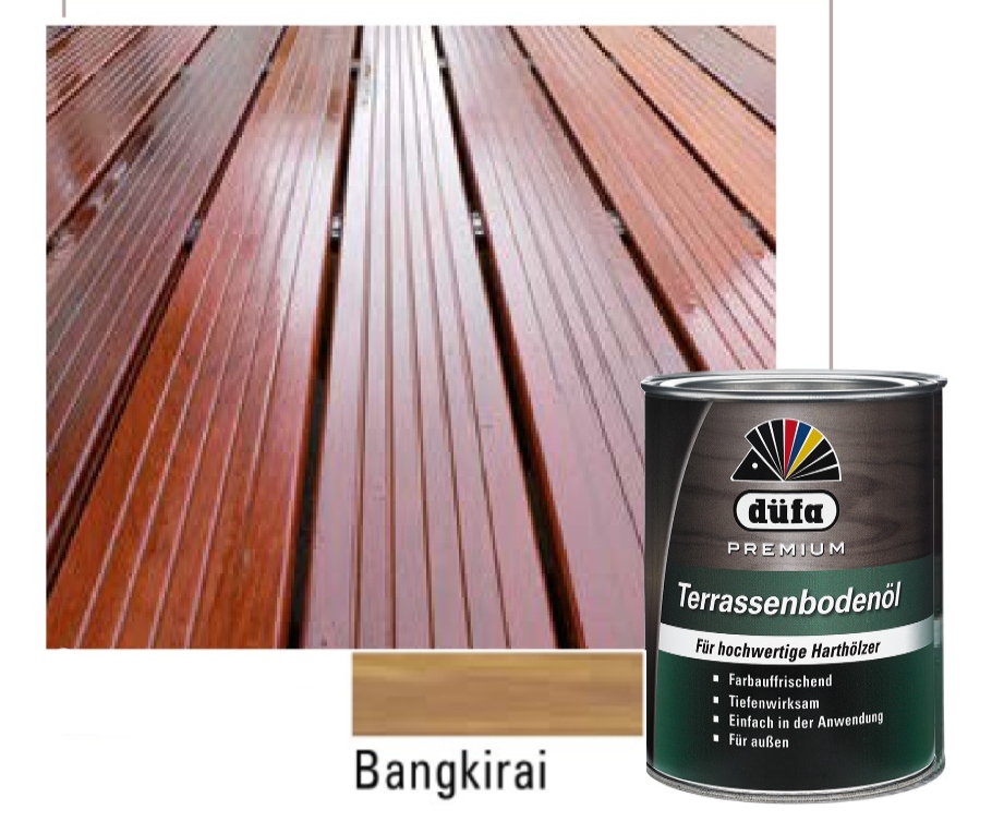 Terassenbodenöl Olej do Drewna 0,75L Bangkirai Kod producenta 0020