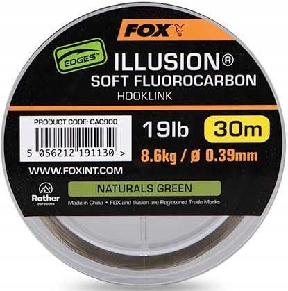 Fluorocarbon Fox Illusion Soft 30m 0,39mm 8.6kg