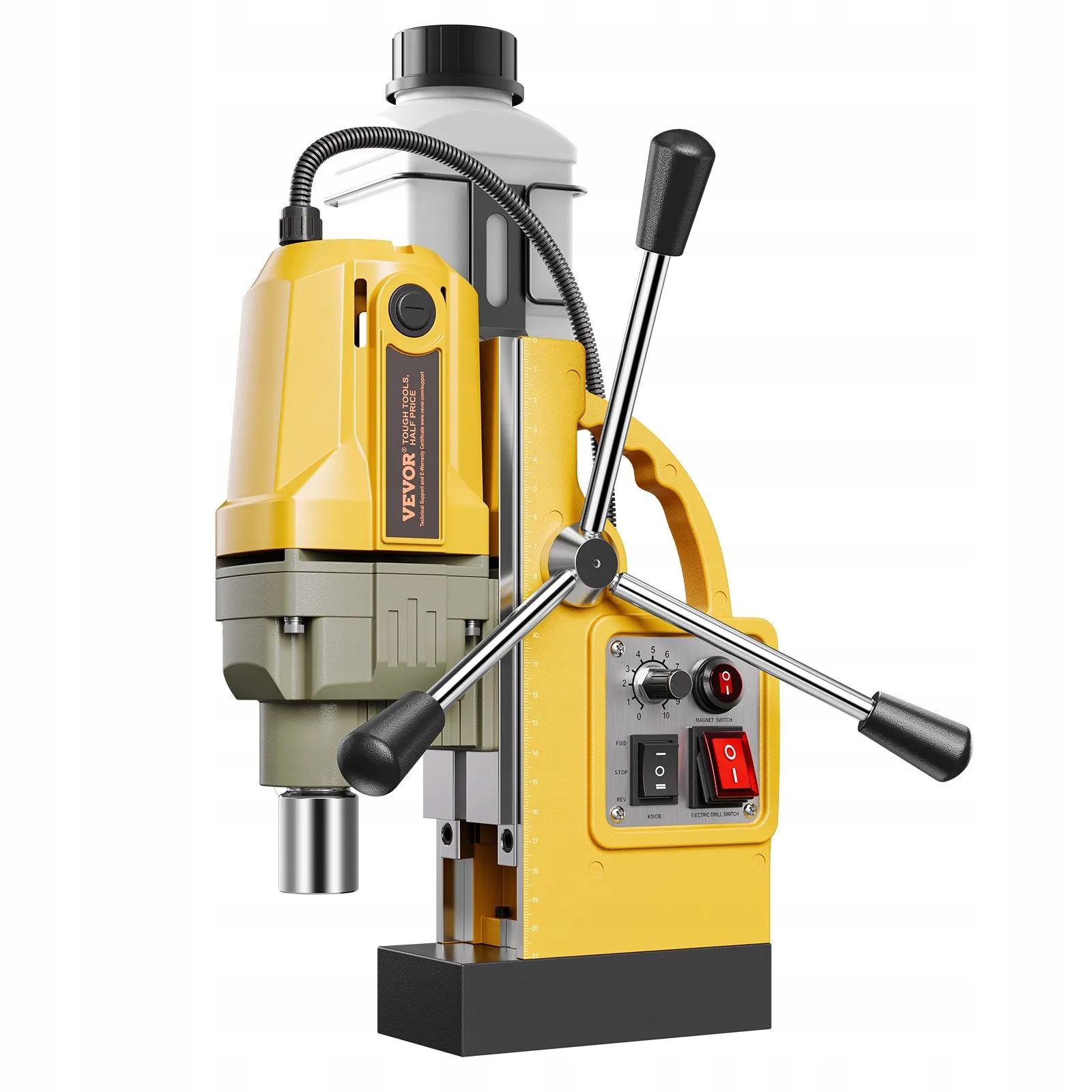 Magnetická vrtačka 1200 W s regulací otáček pro kov