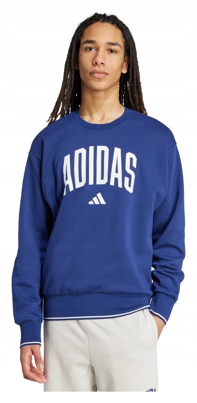 Mikina Adidas Collegiate Sweat modrá JM1734 vel. XL
