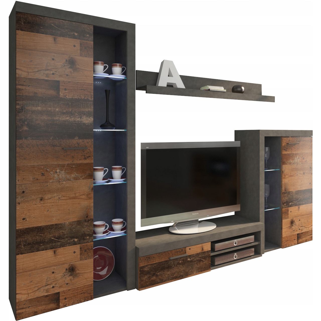 Moderní Nábytková Stěna Nábytek do obývacího pokoje Astra Elegantní sada