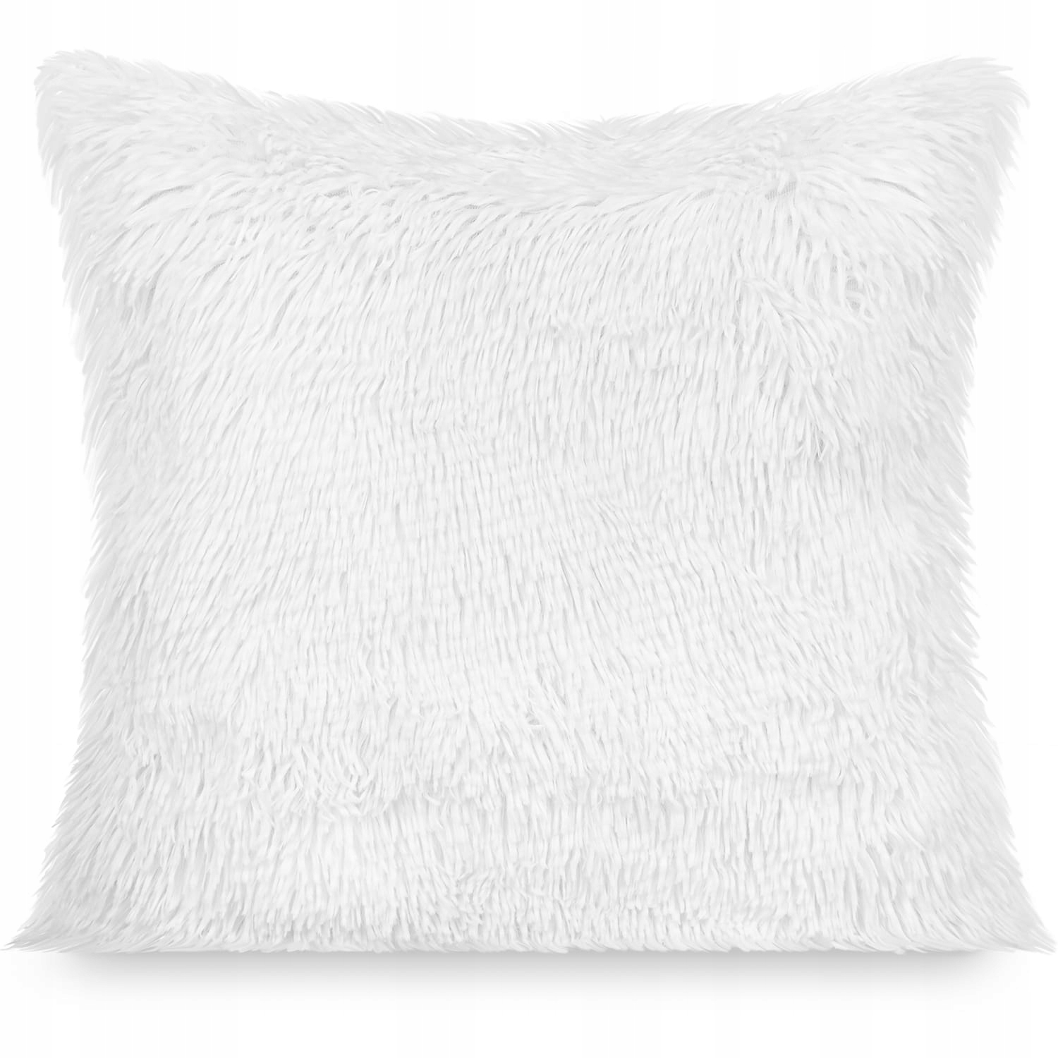 

Poduszka Pluszowa Włochacz Miękka Biała 40x40