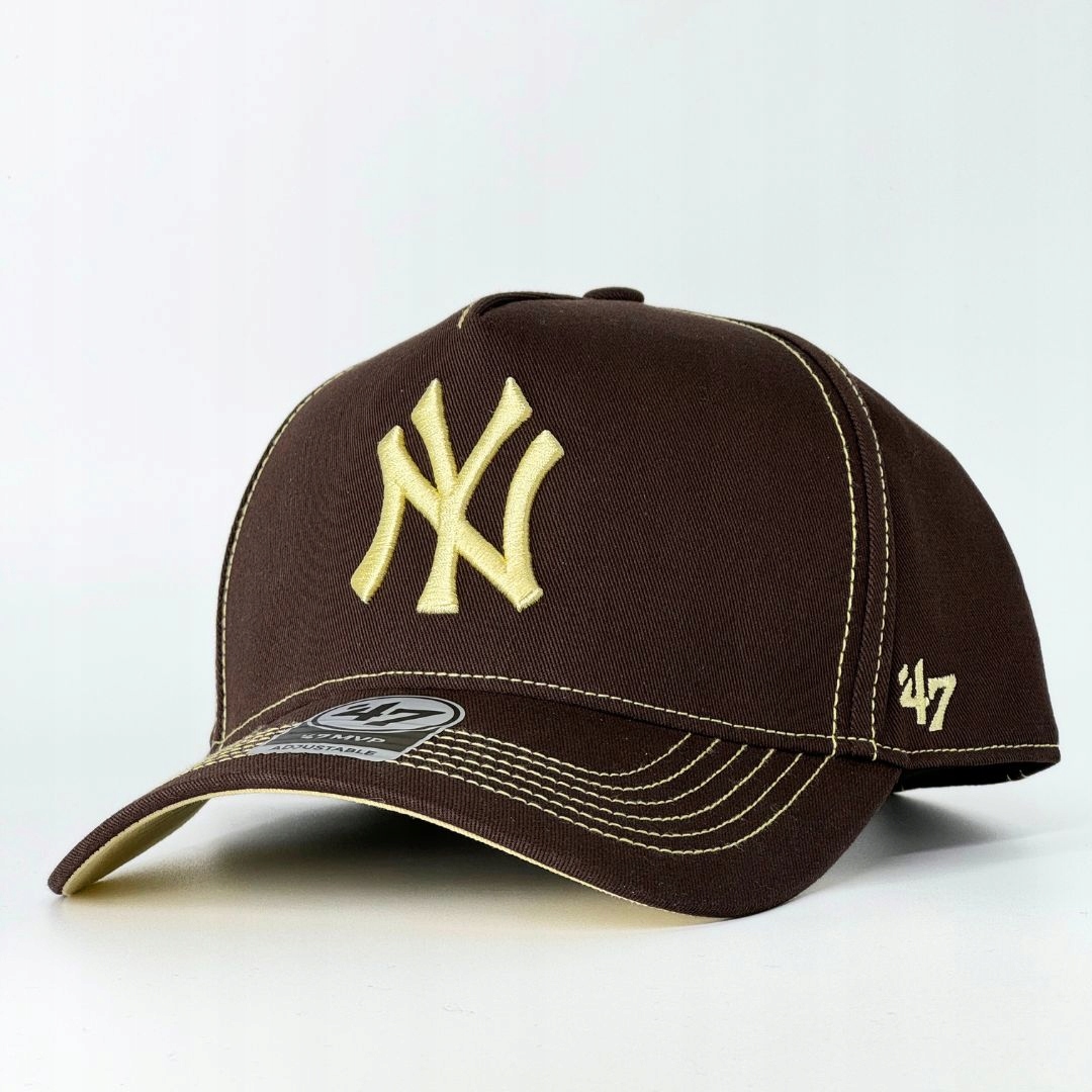 Kšiltovka 47 Brand Ny Yankees Contrast Stitch Mvp hnědá, originál