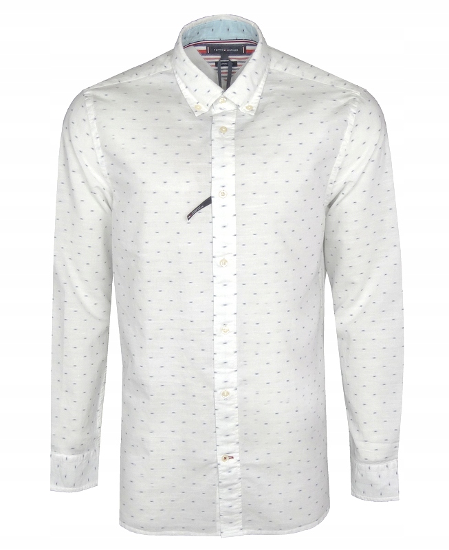 Pánská košile Tommy Hilfiger , bavlna , len, bílá, M