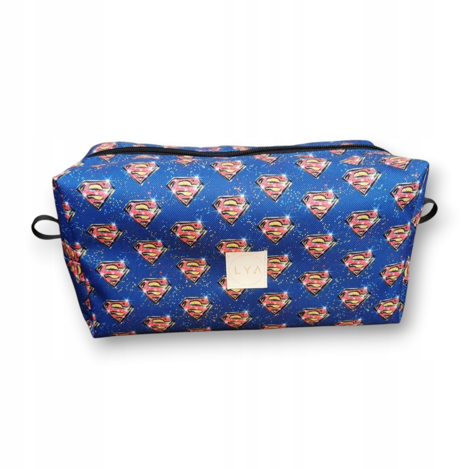 Kosmetyczka kuferek wodoodporna saszetka podróżna etui organizer superman
