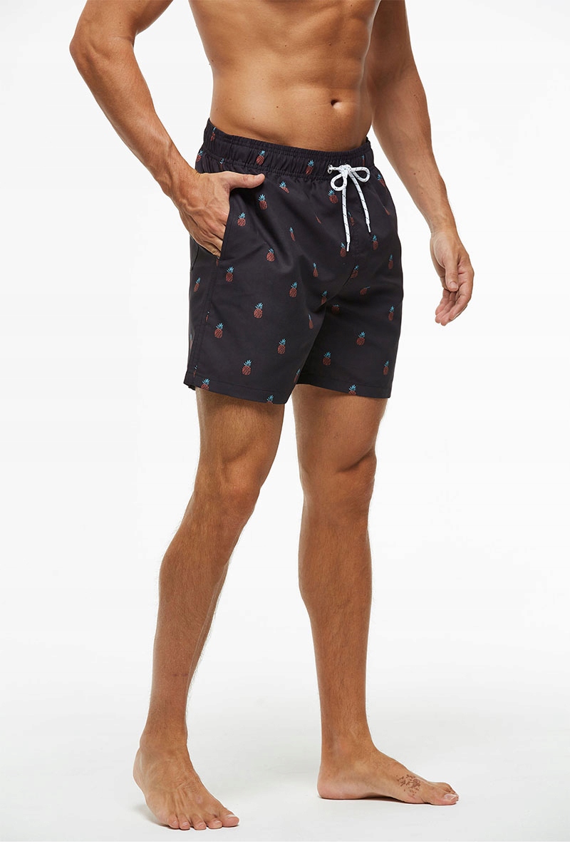 KĄPIELÓWKI MĘSKIE SZORTY SPODENKI MINI ANANASY XXL Płeć mężczyzna