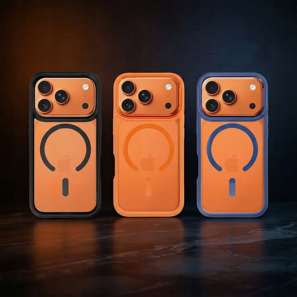 Roar futerał Mag Bumper kompatybilny z MagSafe do Iphone 15 Pro Max pomarań